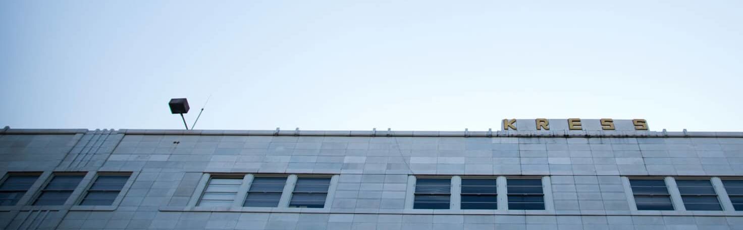 exterior photo of the kress building in downtown birmingham alabama which also houses the law firm of wiggins childs pantazis fisher & goldfarb